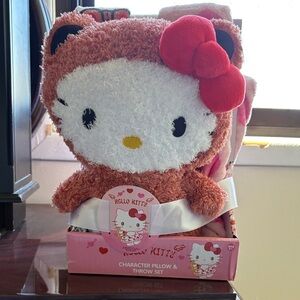 Hello Kitty Red and White Plush Set